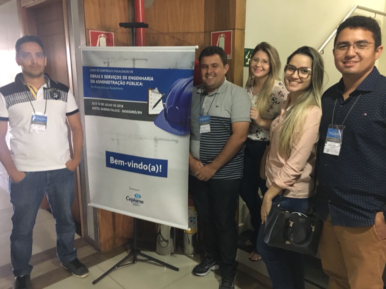 Equipe de engenharia da Prefeitura de Caraúbas participa de curso em Mossoró