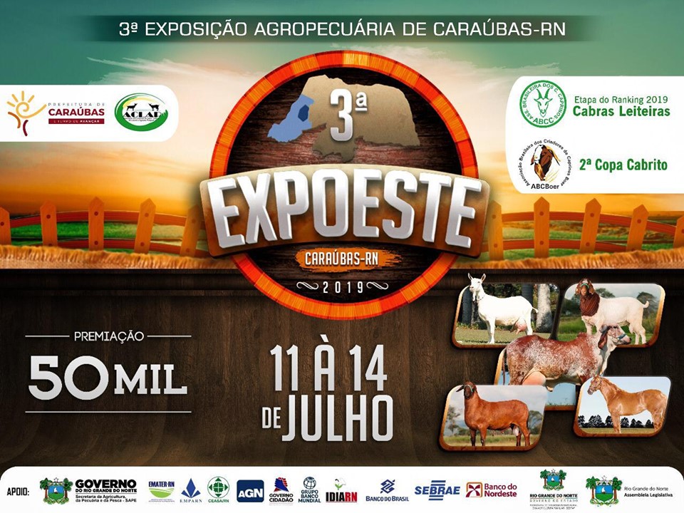 Prefeitura de Caraúbas a todo vapor na organização estrutural da terceira edição da Expoeste