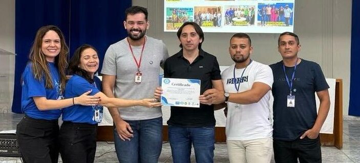 Vigilância Sanitária da Prefeitura de Caraúbas, recebe certificado estadual de controle da qualidade da água do município