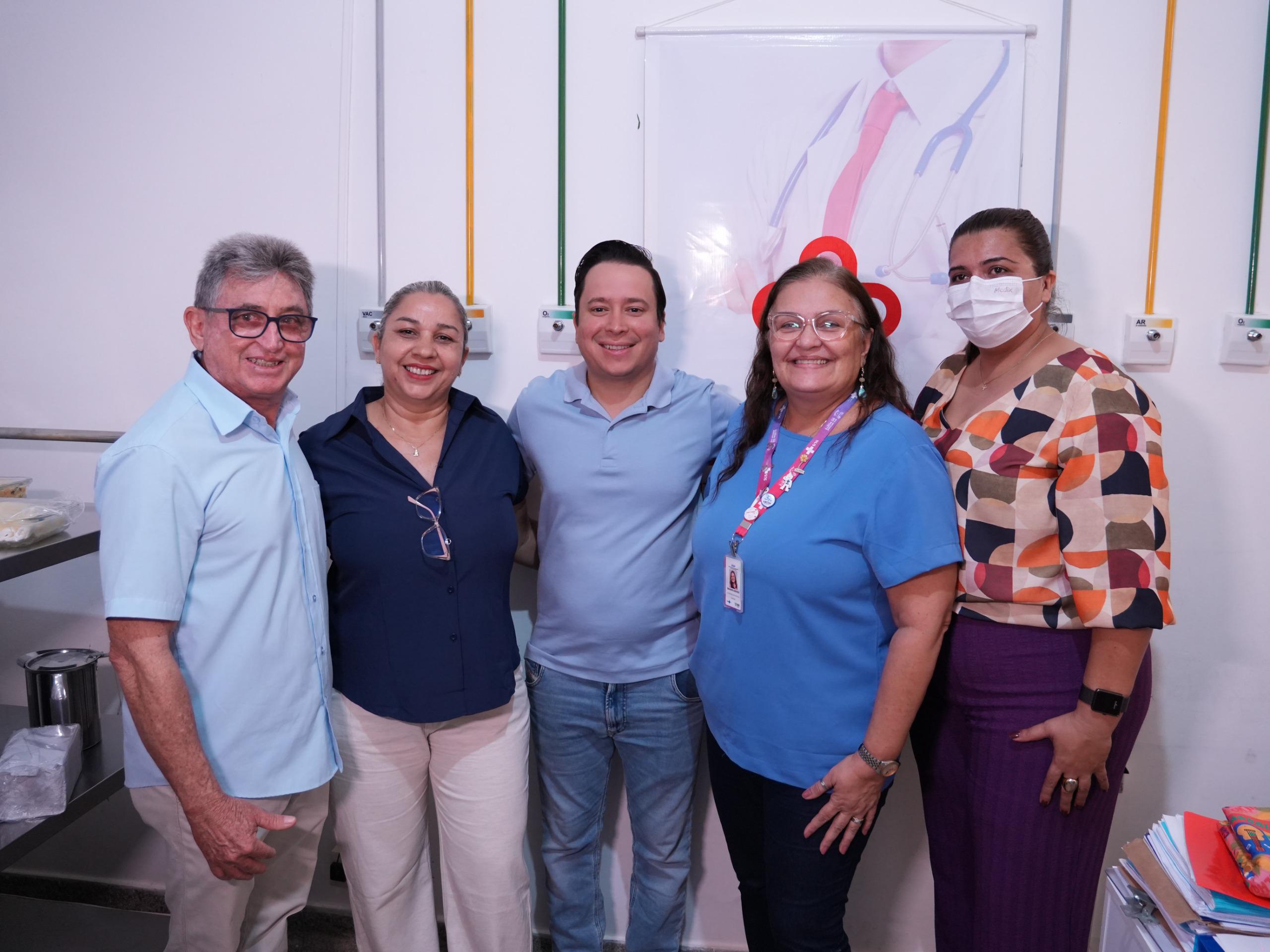 Visita técnica da Regional de Saúde do RN, marca mais um passo para instalação do Samu em Caraúbas.