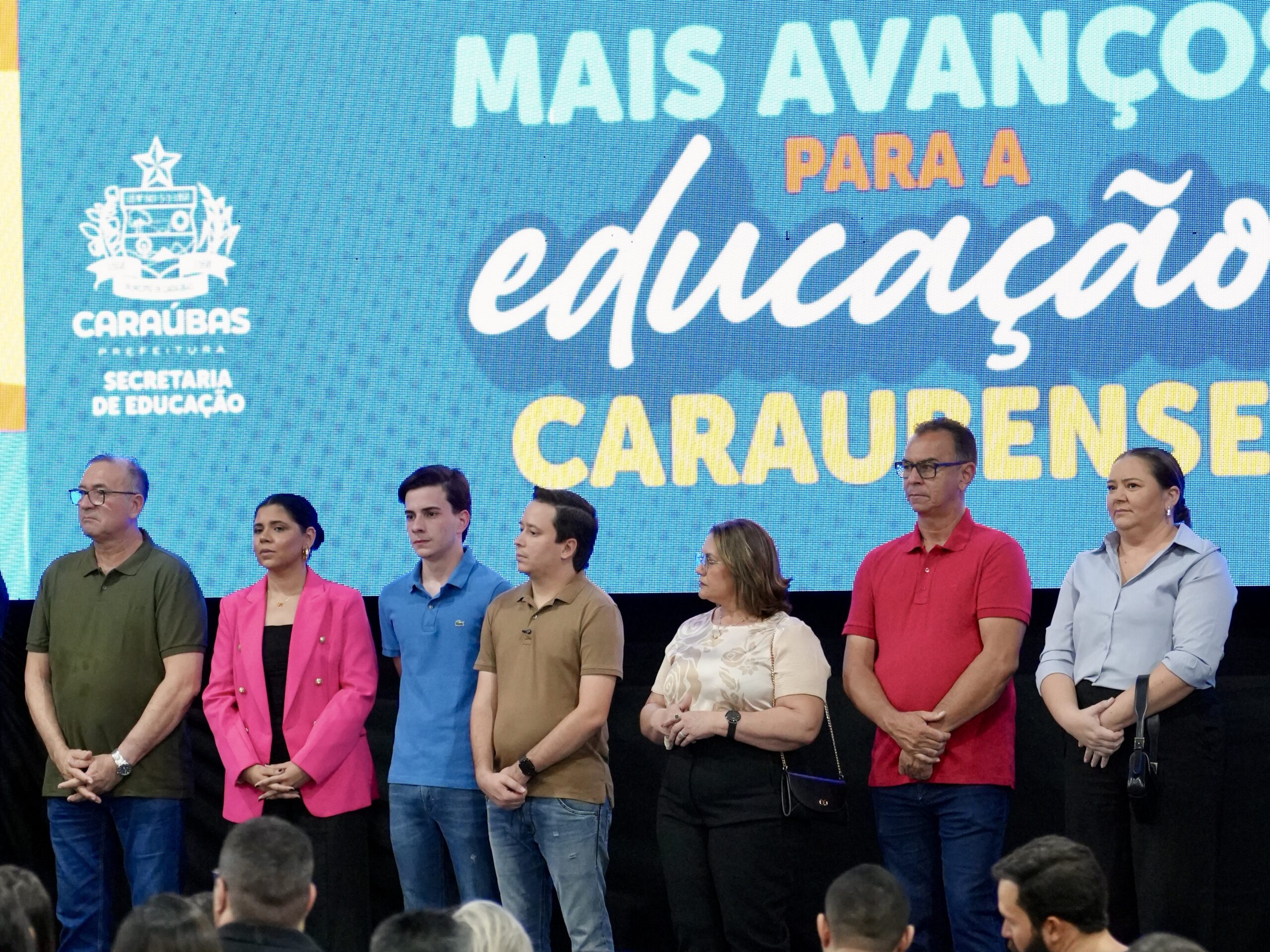 Educação caraubense comemora Selo Ouro em alfabetização